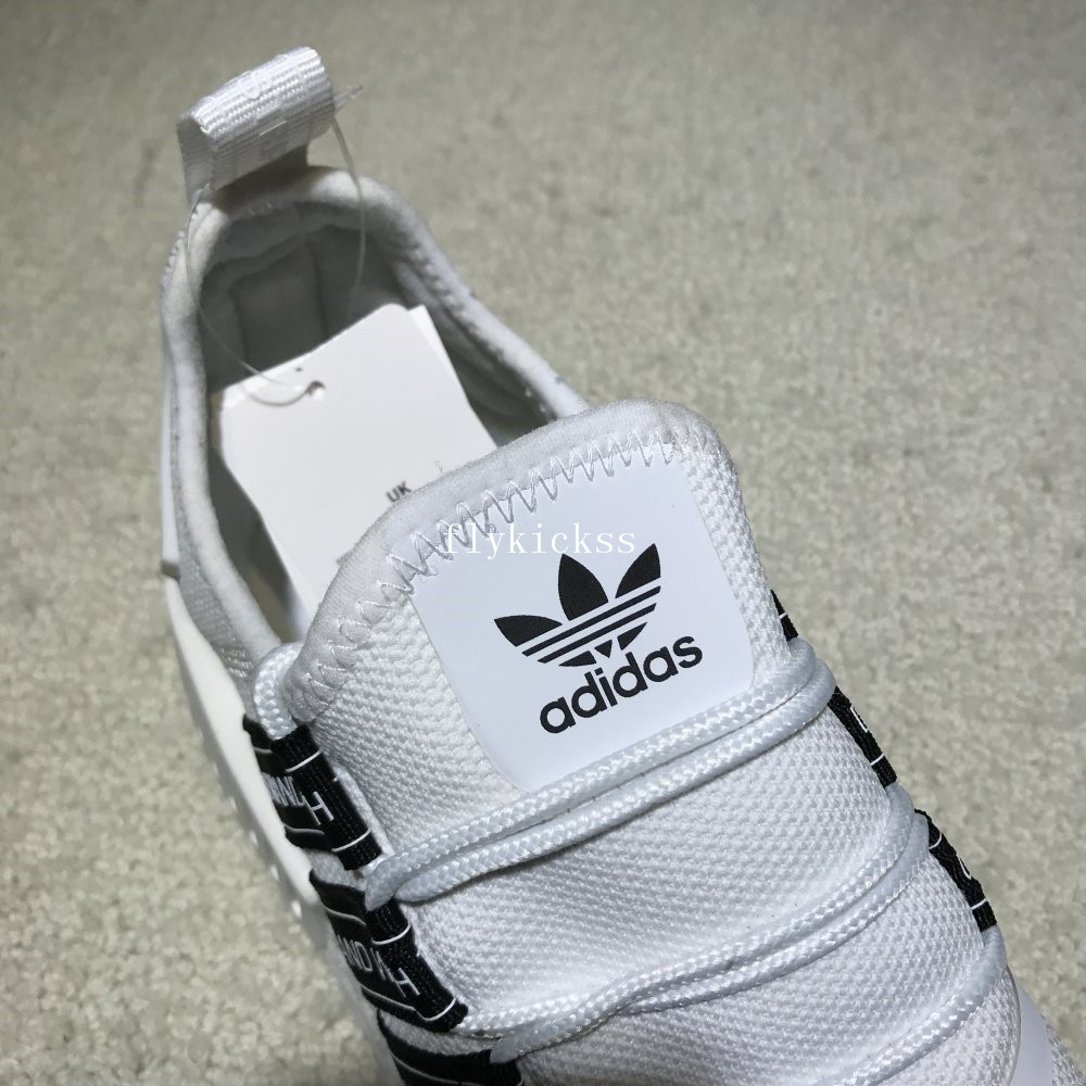 Real Boost Adidas NMD R1 White World